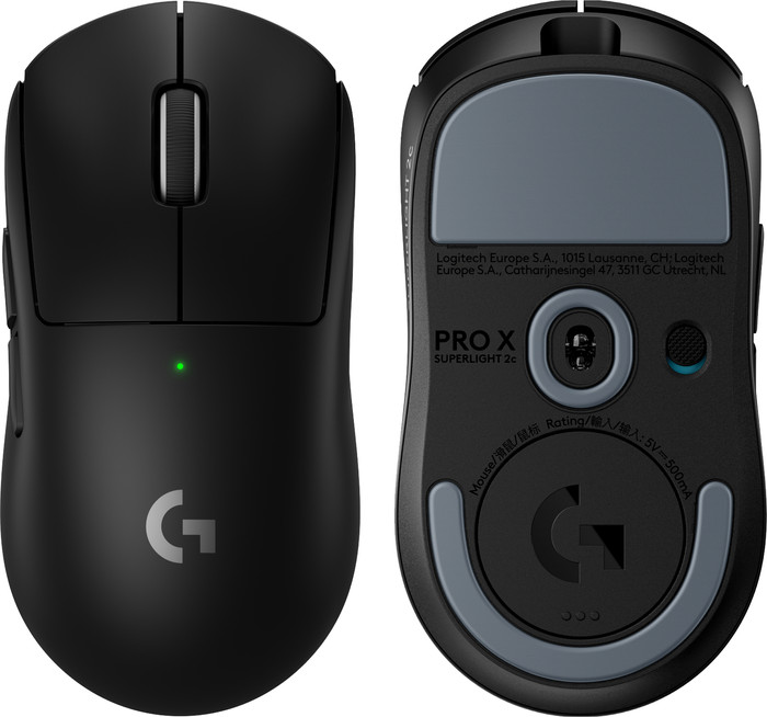 Logitech G PRO X SUPERLIGHT 2c SE Noir dessus