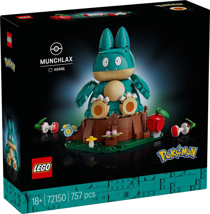 LEGO Pokémon Munchlax 72150 verpakking