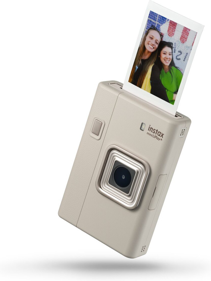 Fujifilm Instax Mini LiPlay+ Sand Beige rechterkant