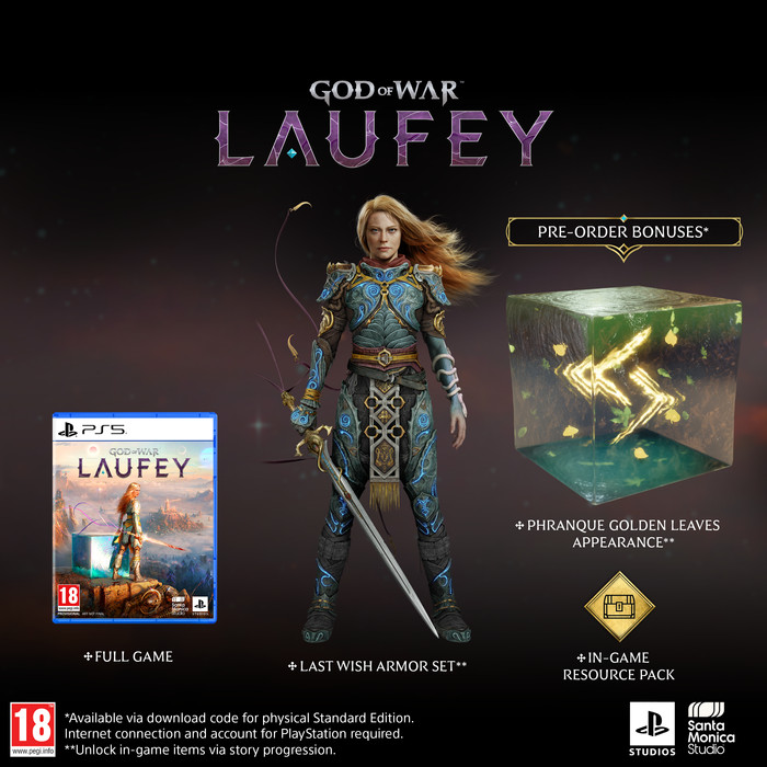 God of War Laufey PS5 visual leverancier