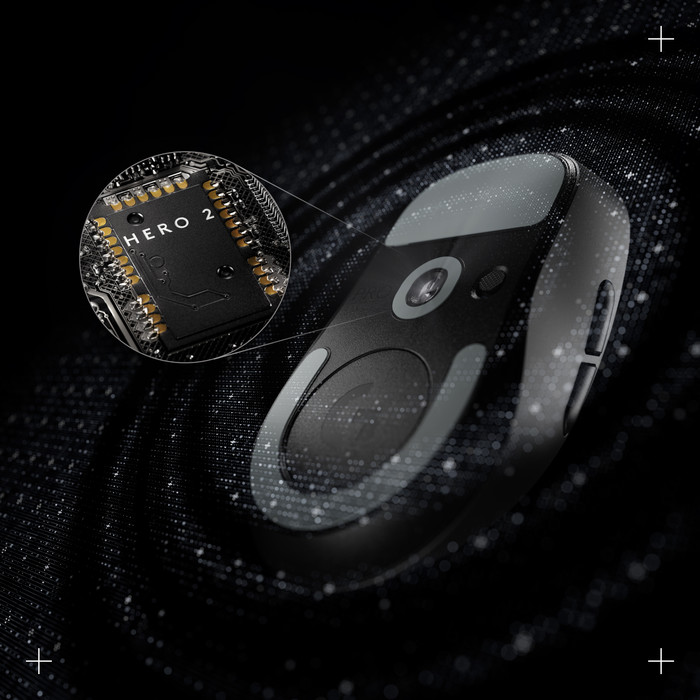 Logitech G PRO X SUPERLIGHT 2 DEX LIGHTSPEED Wireless Gaming Mouse Black visual supplier