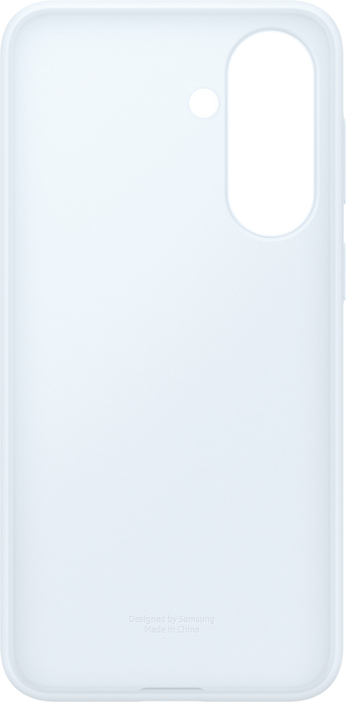 Samsung Galaxy A57 Siliconen Back Cover Wit voorkant