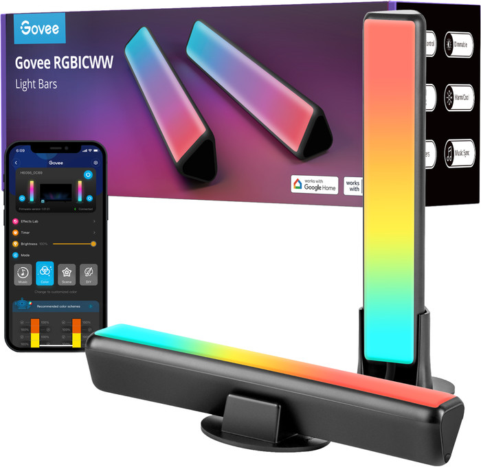 Govee RGBICWW Light Bars voorkant