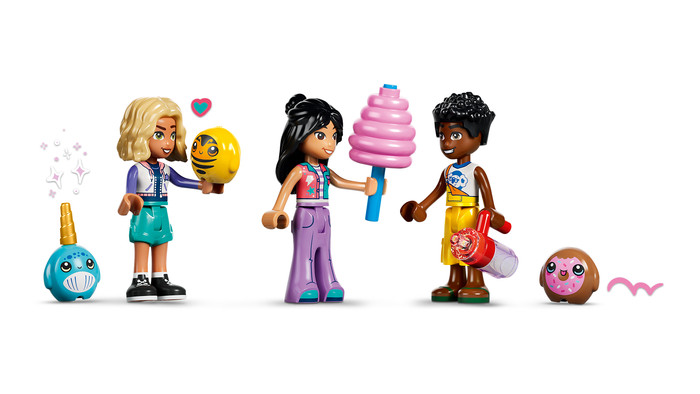 LEGO Friends Reuzenrad van Snoep en Cupcakes 42700 detail