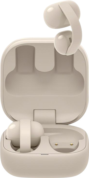 Sony LinkBuds Clip Beige avant