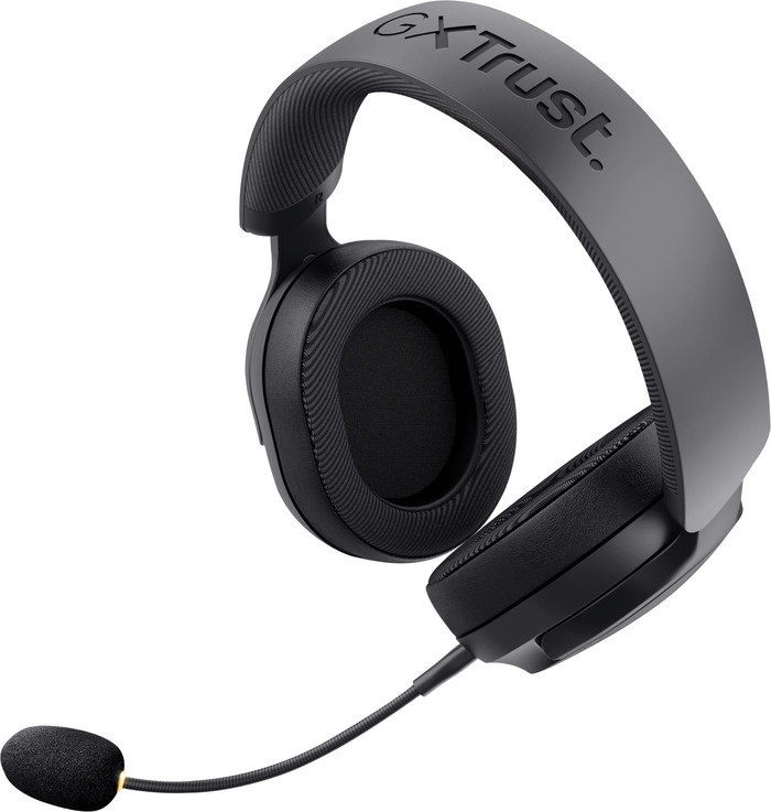 Trust GXT 499 Forta Draadloze Gaming Headset PS4/PS5 - Zwart bovenkant