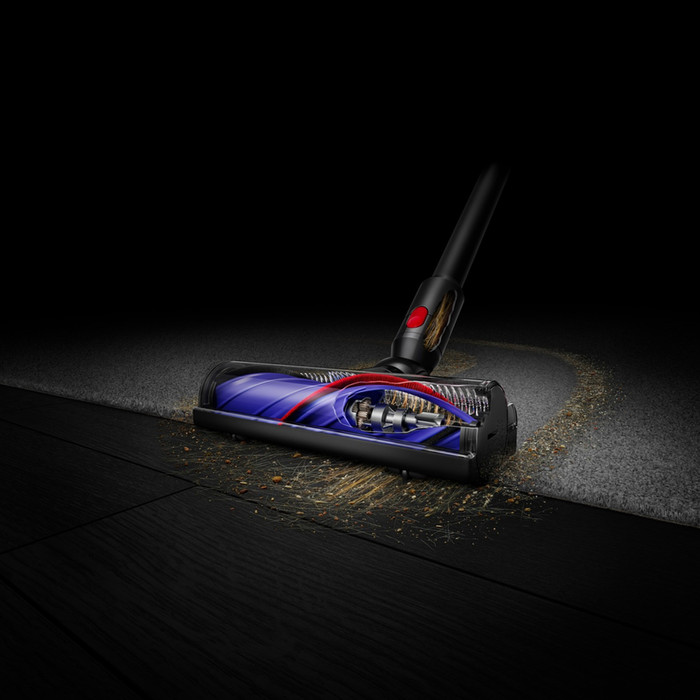 Dyson V8 Cyclone Fluffy product in gebruik