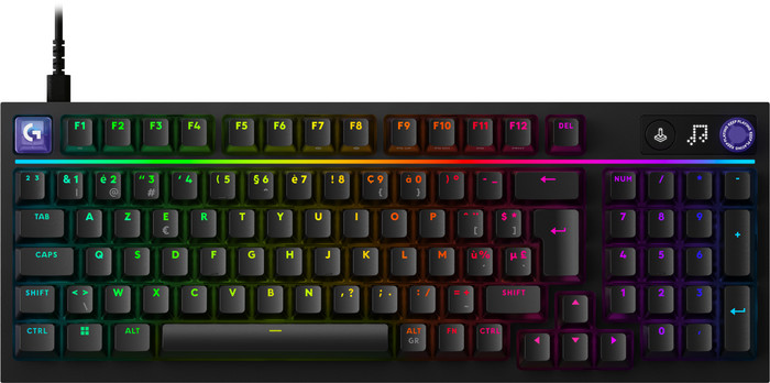 Logitech G316 X 98 Bedrade Gaming Toetsenbord Azerty Zwart Main Image