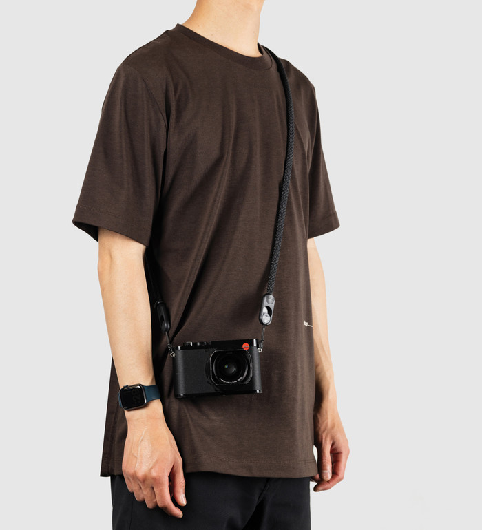 Peak Design Form Rope Camera Strap Standard Zwart product in gebruik
