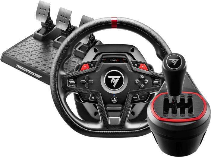 Thrustmaster T248R PlayStation & PC + Thrustmaster TH8S Shifter Main Image