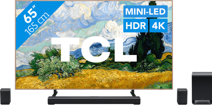 TCL QD Mini-led 65" A400 Pro (2026) + TCL S65K Main Image