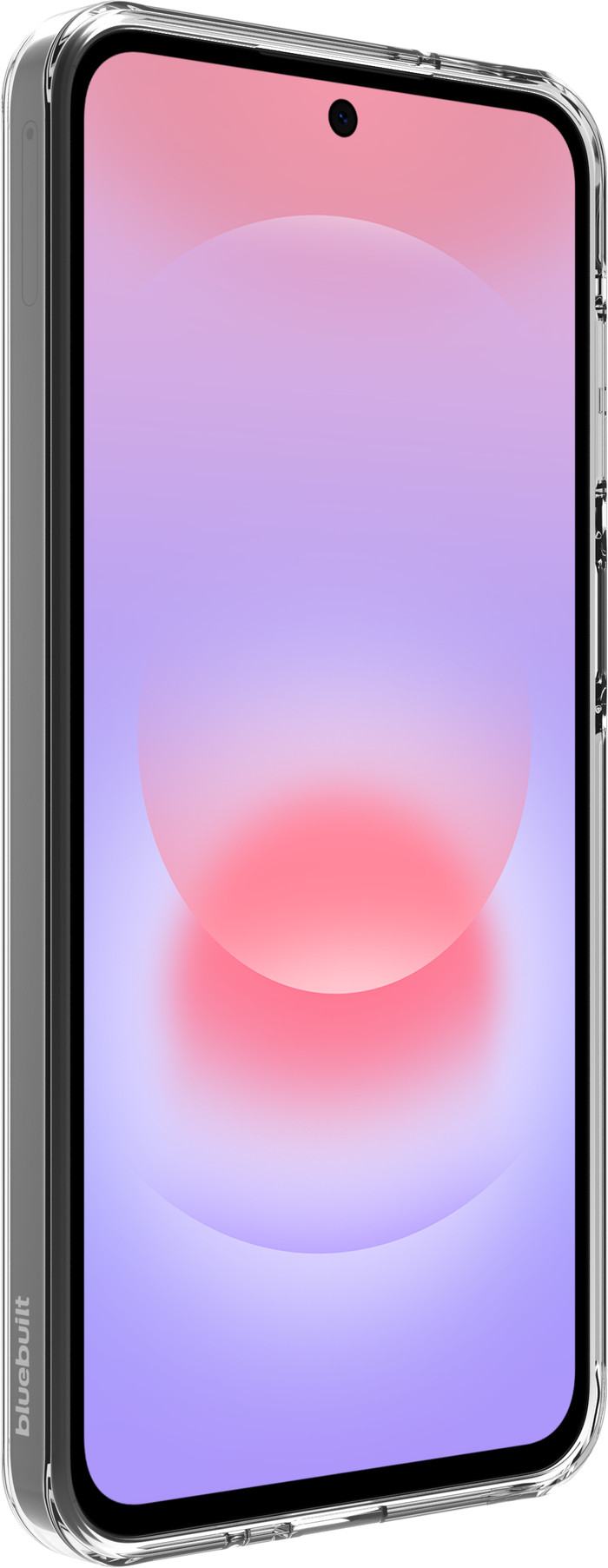 BlueBuilt Protective Back Cover Samsung Galaxy A27 Transparant rechterkant