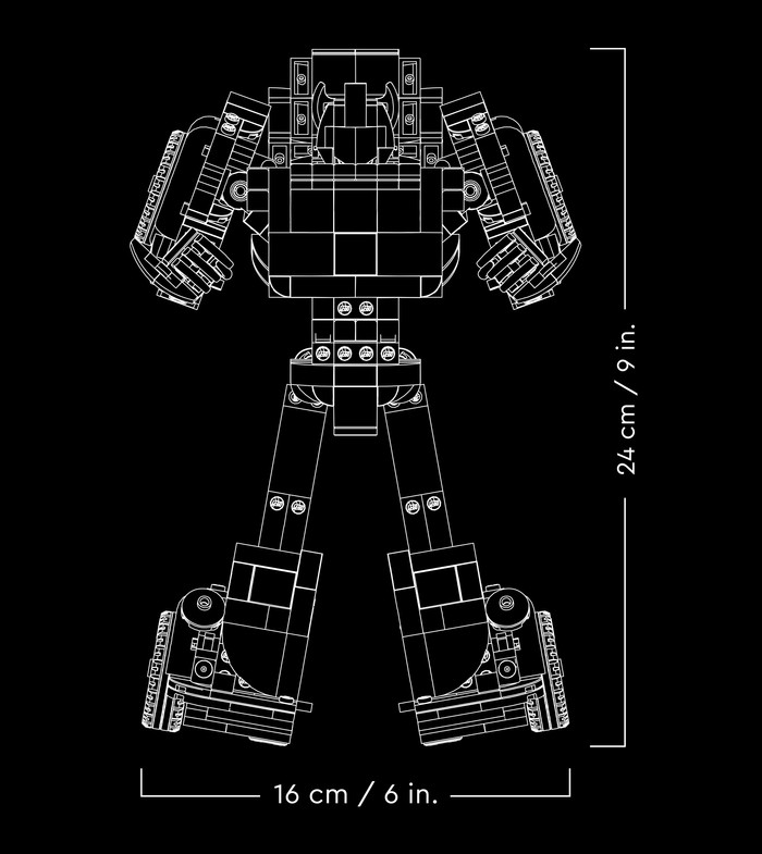 LEGO Icons Bumblebee 10338 detail