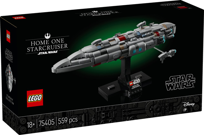 LEGO Star Wars Home One Starcruiser 75405 packaging