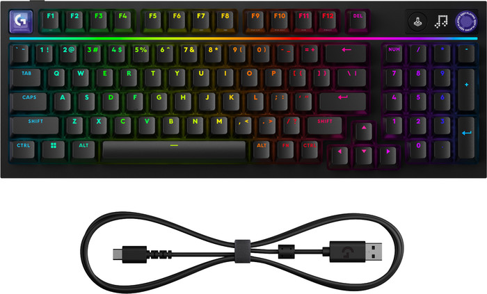 Logitech G316 X 98 Bedrade Gaming Toetsenbord Azerty Zwart accessoire