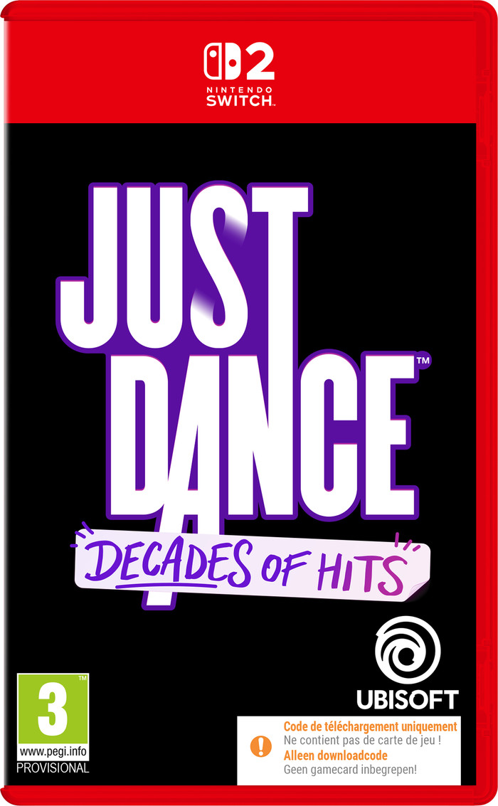 Just Dance Decades of Hits Nintendo Switch 2 Main Image