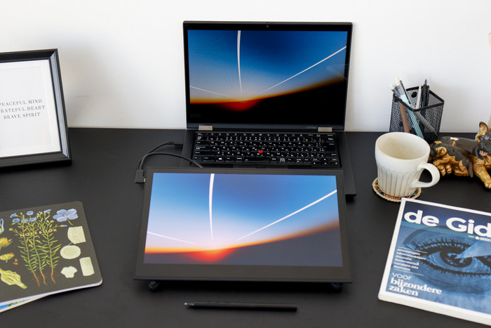 Wacom Movink 13 product in gebruik