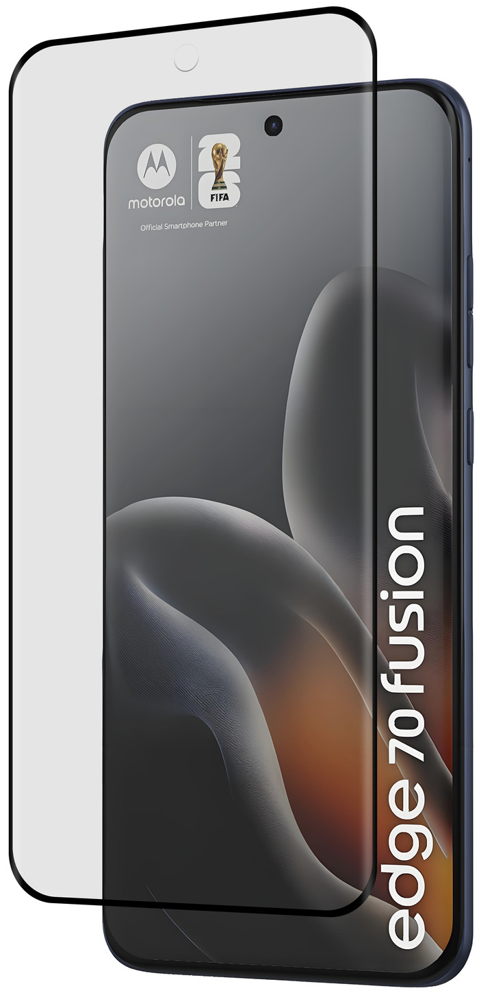 BlueBuilt Motorola Edge 70 Fusion Screenprotector Glas detail