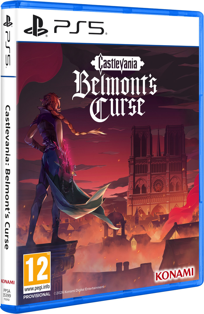 Castlevania: Belmont's Curse PS5 verpakking