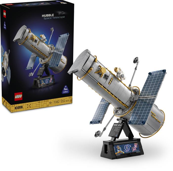 LEGO Icons Ruimtetelescoop Hubble 11382 rechterkant