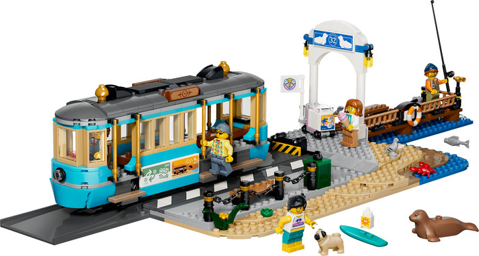 LEGO City - Le Tramway de Bord de Mer 60506 Main Image