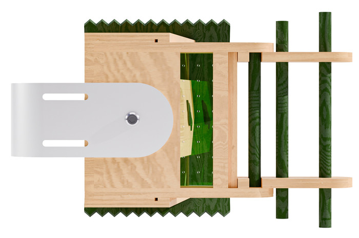 Camouflage EZ Birdspot onderkant