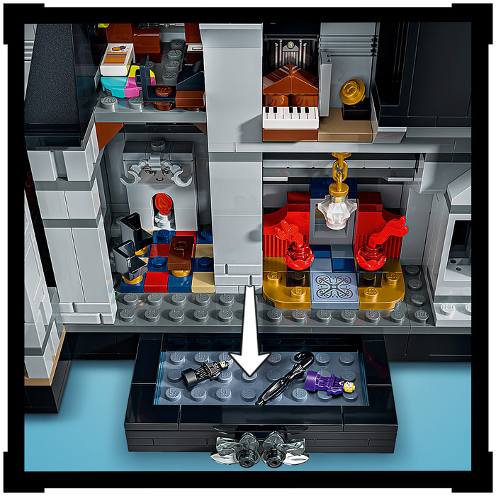 LEGO Mercredi - L'Académie Nevermore 76788 détail