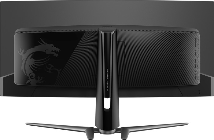 MSI MPG 341CQPX QD-OLED Curved achterkant