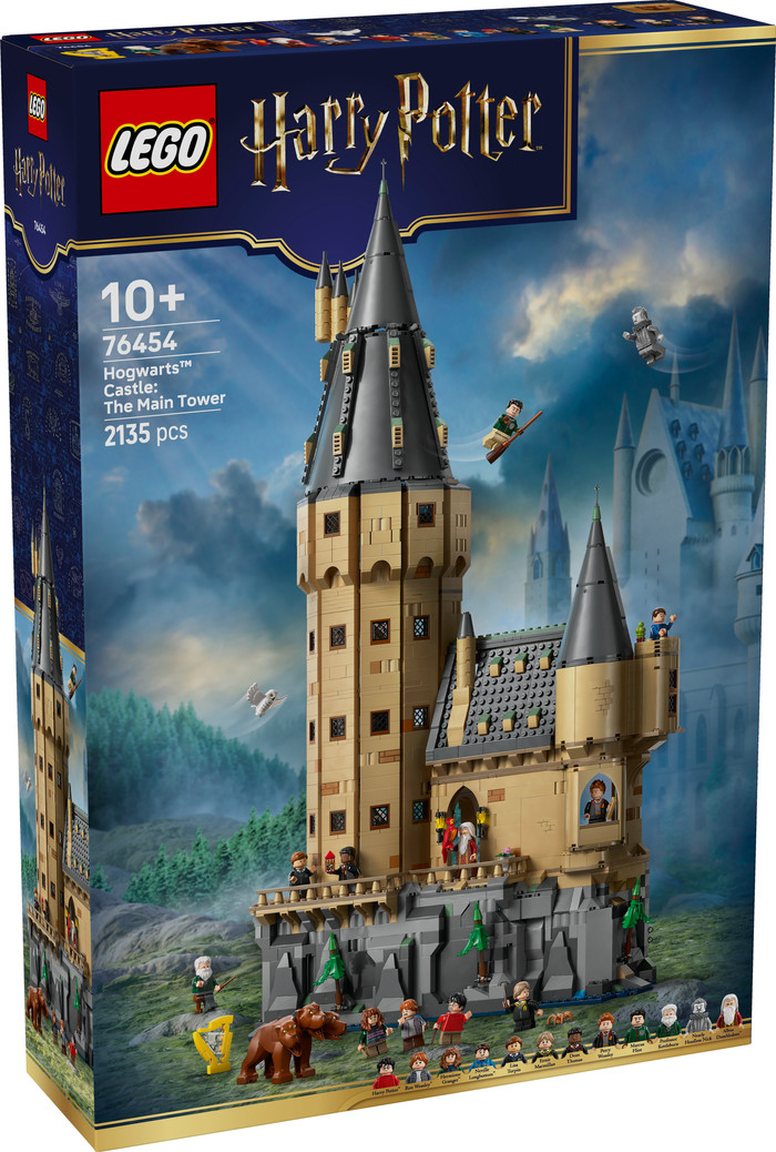 LEGO Harry Potter Kasteel Zweinstein: de Hoofdtoren 76454 verpakking
