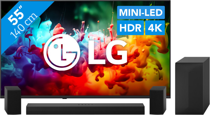 LG Mini-led 55" QNED71 (2026) + LG DS60TR Main Image
