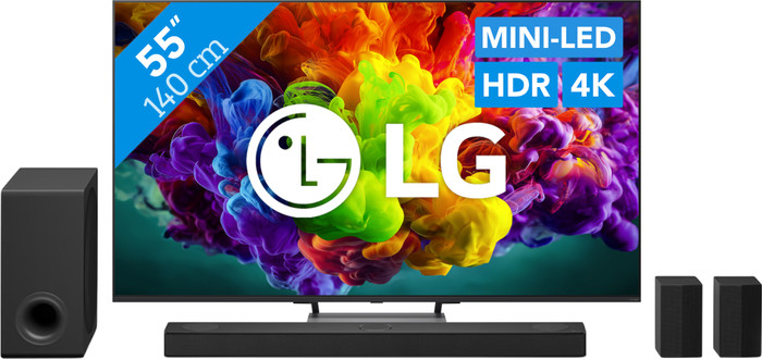 LG Mini-led 55" QNED93 (2026) + LG DS70TR Main Image