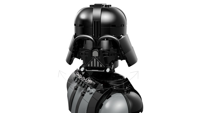 LEGO Star Wars - Le Buste de Dark Vador 75439 détail