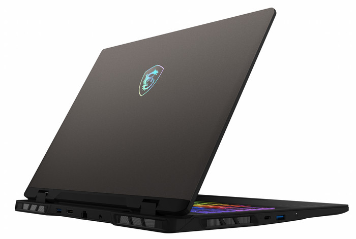 MSI Crosshair A16 HX D8WFKG-006BE Azerty achterkant
