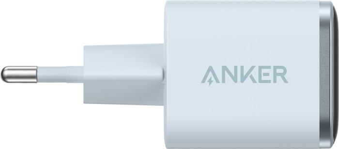 Anker Nano Oplader 45W Power Delivery Blauw rechterkant