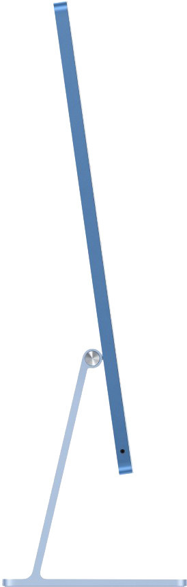 Apple iMac 24 inch M4 (10 core CPU/10 core GPU) 24GB/1TB Blauw AZERTY linkerkant