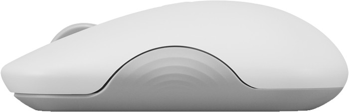 Lenovo 350 Bluetooth Stille Muis Cloud Grey linkerkant