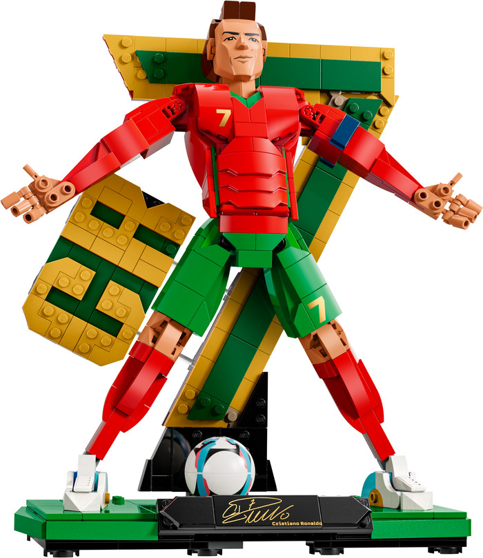 LEGO Editions Cristiano Ronaldo Voetballegende 43016 Main Image