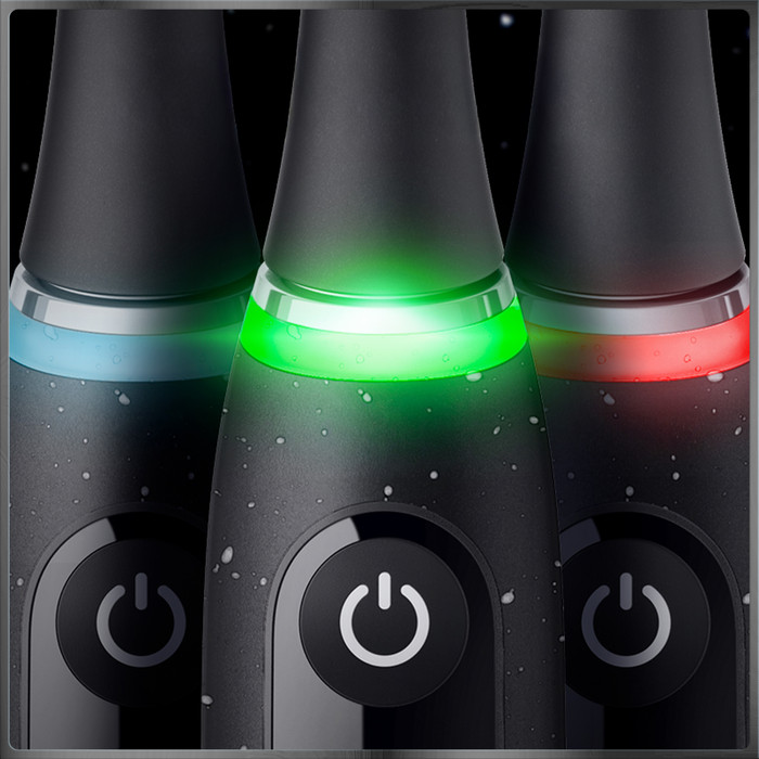 Oral-B iO 10 Black product in gebruik