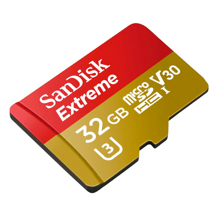 SanDisk microSDHC Extreme 32GB 60MB/s front