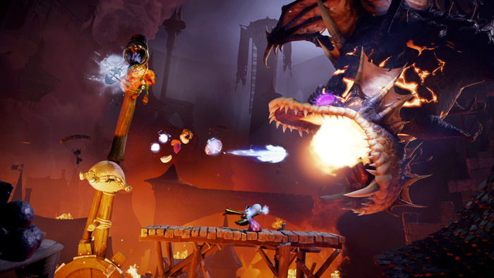 Rayman Legends Retold Nintendo Switch 2 product in gebruik