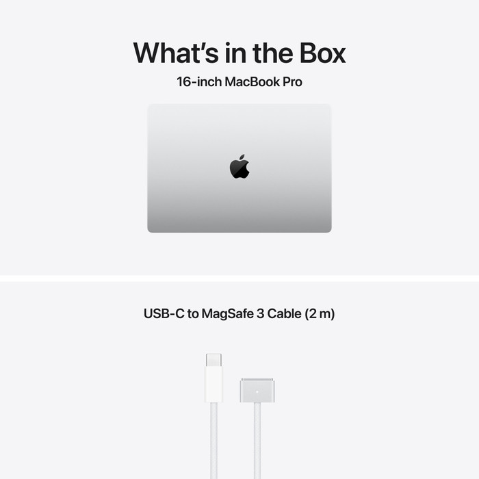 Apple MacBook Pro 16 Pouces M5 Pro (CPU 18 Cœurs / GPU 20 Cœurs) 24 Go/1 To Argent AZERTY visuel fournisseur