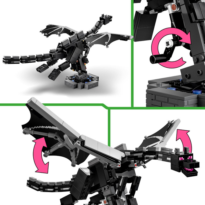 LEGO Minecraft de Enderdraak 21595 visual leverancier