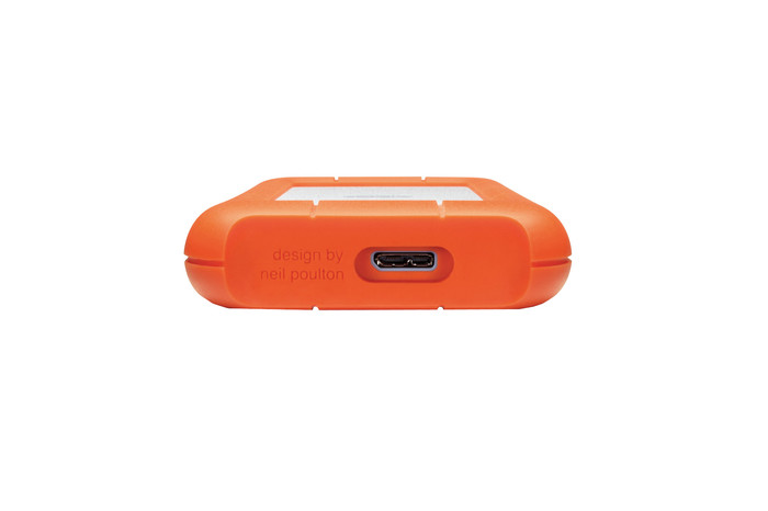LaCie Rugged Mini USB 3.0 2TB onderkant