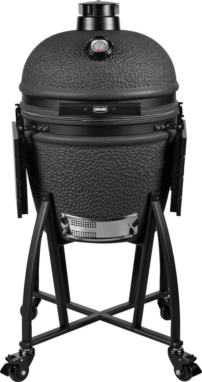 Grill Guru Prime Matte Black Large voorkant