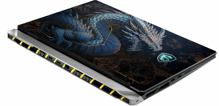 MSI Titan 18 HX Dragon Edition Draco Epic A2WJ-1263BE bovenkant