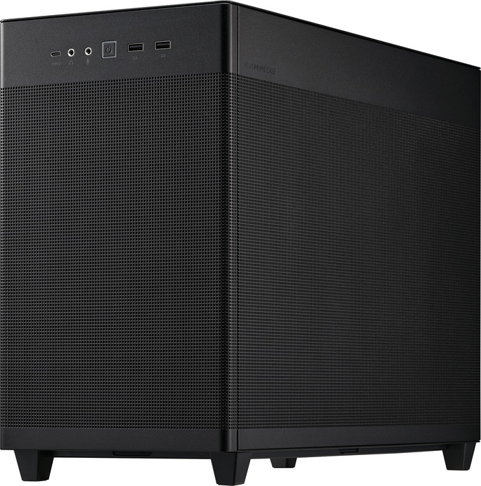 ASUS PRIME AP201 MESH Zwart rechterkant