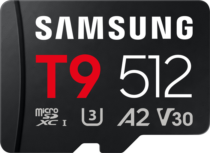 Samsung MicroSDXC T9 512GB 200MB/s + USB Reader Main Image
