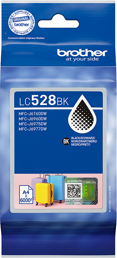 Brother LC-528 cartridge zwart Main Image