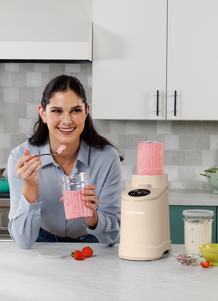 nutribullet Chill Crème product in gebruik