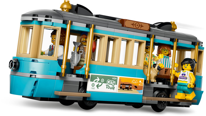 LEGO City - Le Tramway de Bord de Mer 60506 détail